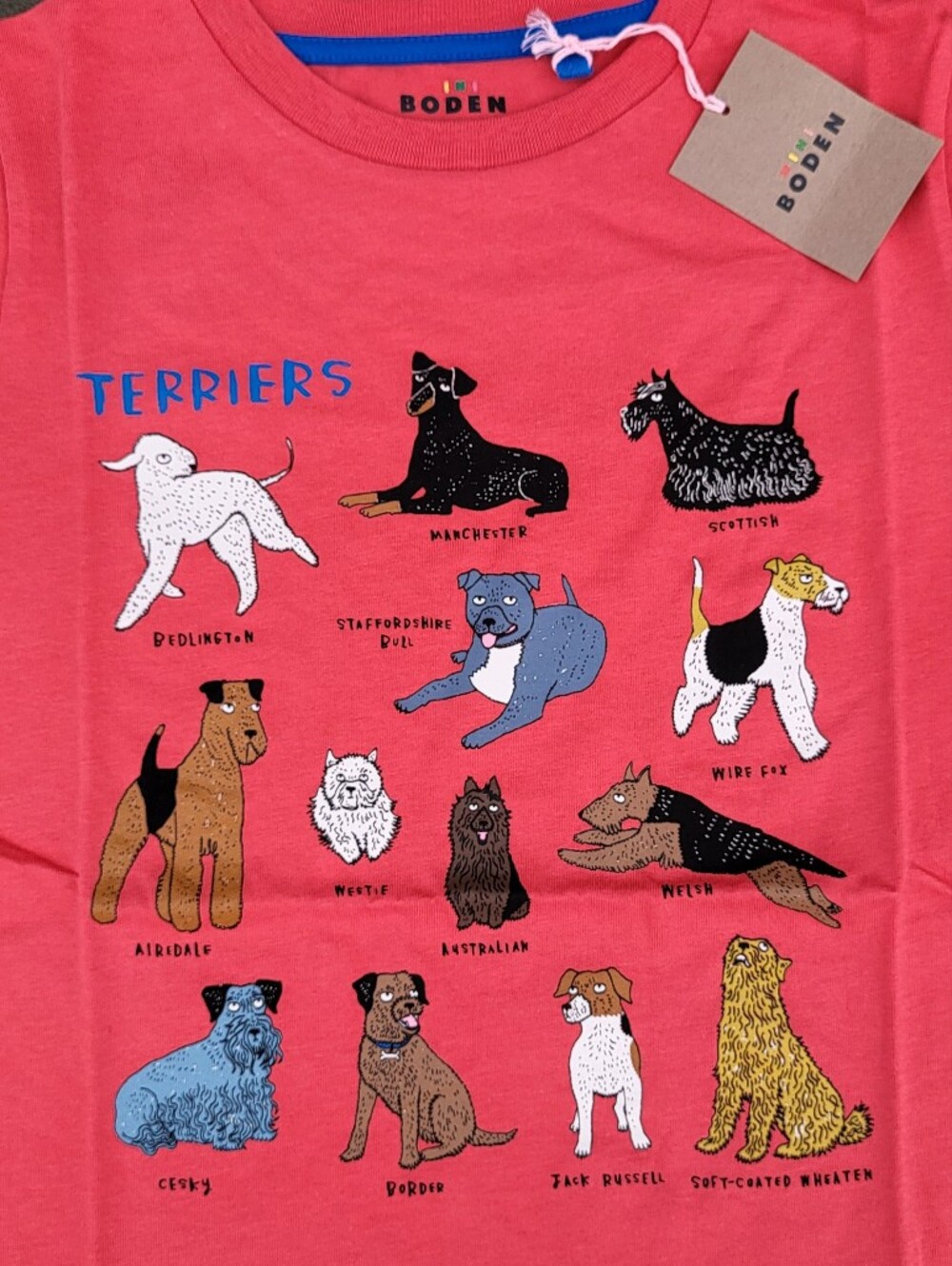 NWT Boden Terriers 10-11 Years